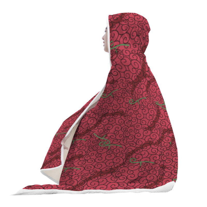 Ope Ope No Mi One Piece Hooded Blanket
