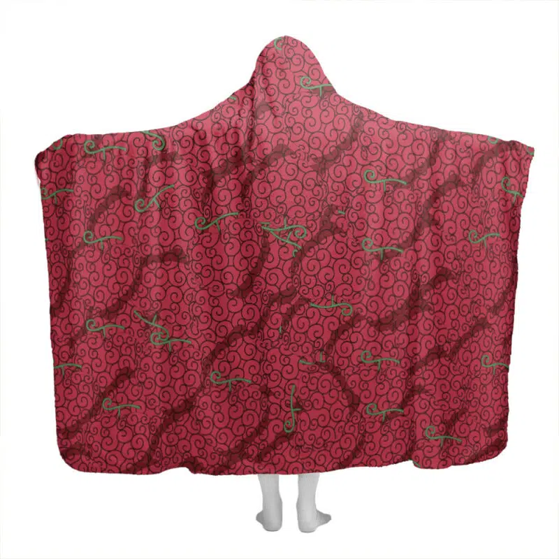 Ope Ope No Mi One Piece Hooded Blanket