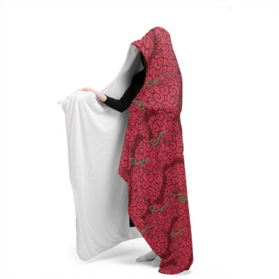 Ope Ope No Mi One Piece Hooded Blanket
