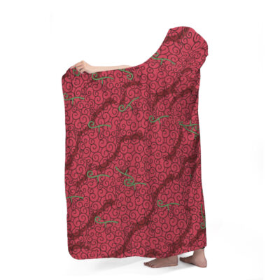 Ope Ope No Mi One Piece Hooded Blanket