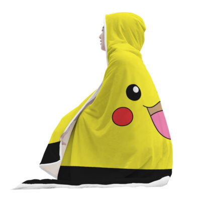 Pikachu Pokemon Hooded Blanket