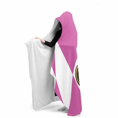 Pink Ranger Mighty morphin Power Rangers Hooded Blankets