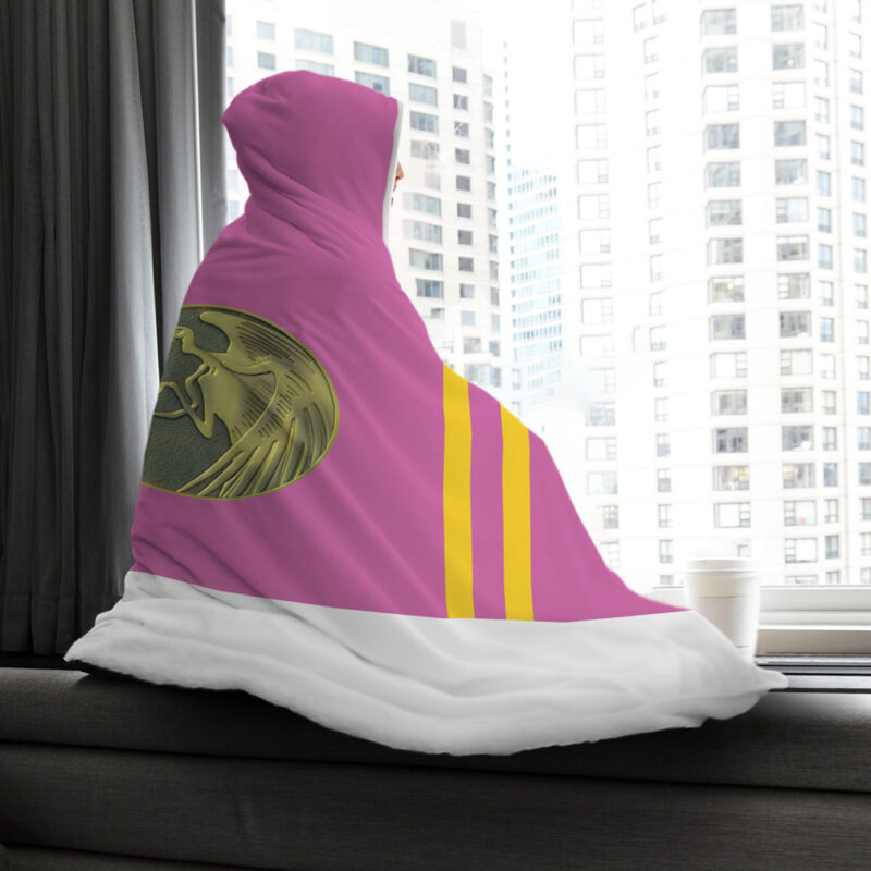Pink Ranger Ninjetti Power Rangers Hooded Blanketss