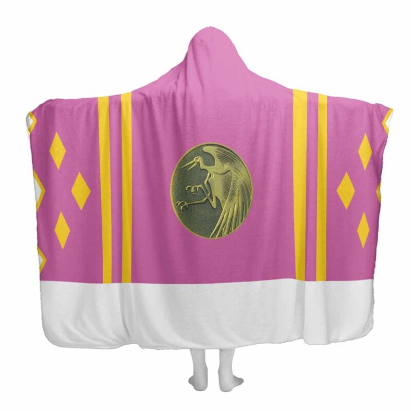 Pink Ranger Ninjetti Power Rangers Hooded Blanketss