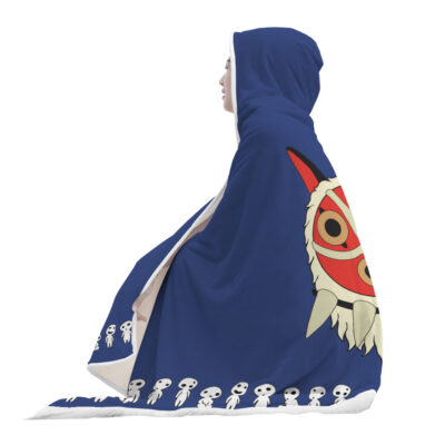 Princess Mononoke Studio Ghibli Hooded Blanket