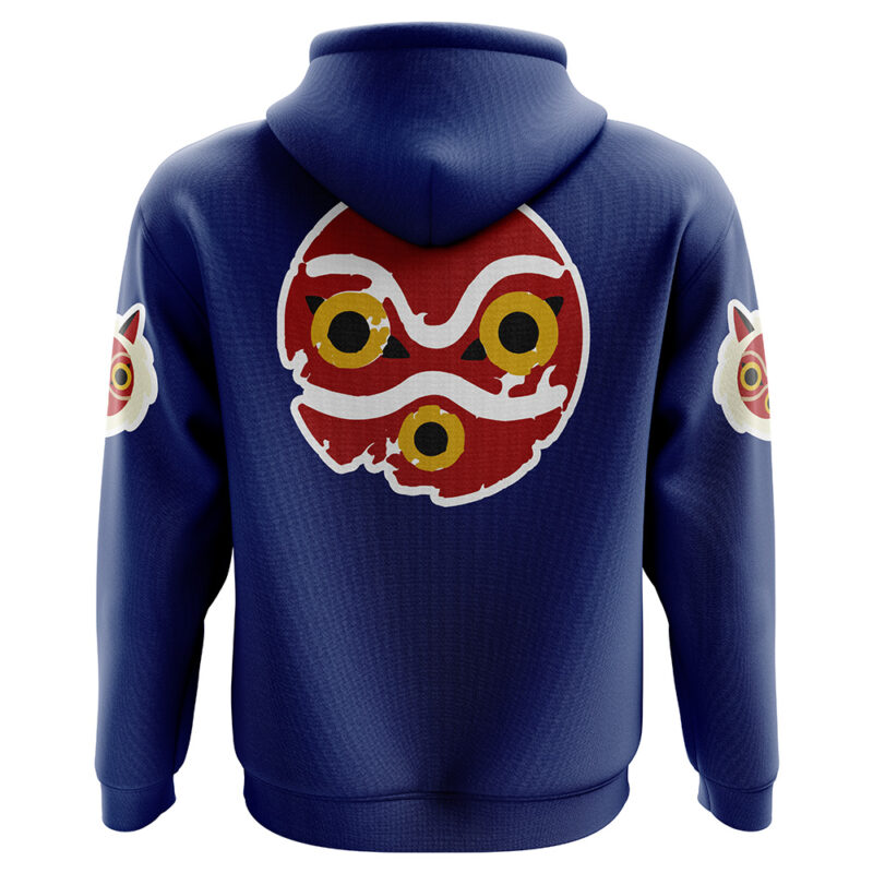 Princess Mononoke Studio Ghibli Hoodie - Image 2