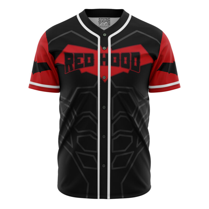 Red Hood DC Comics Baseball Jersey