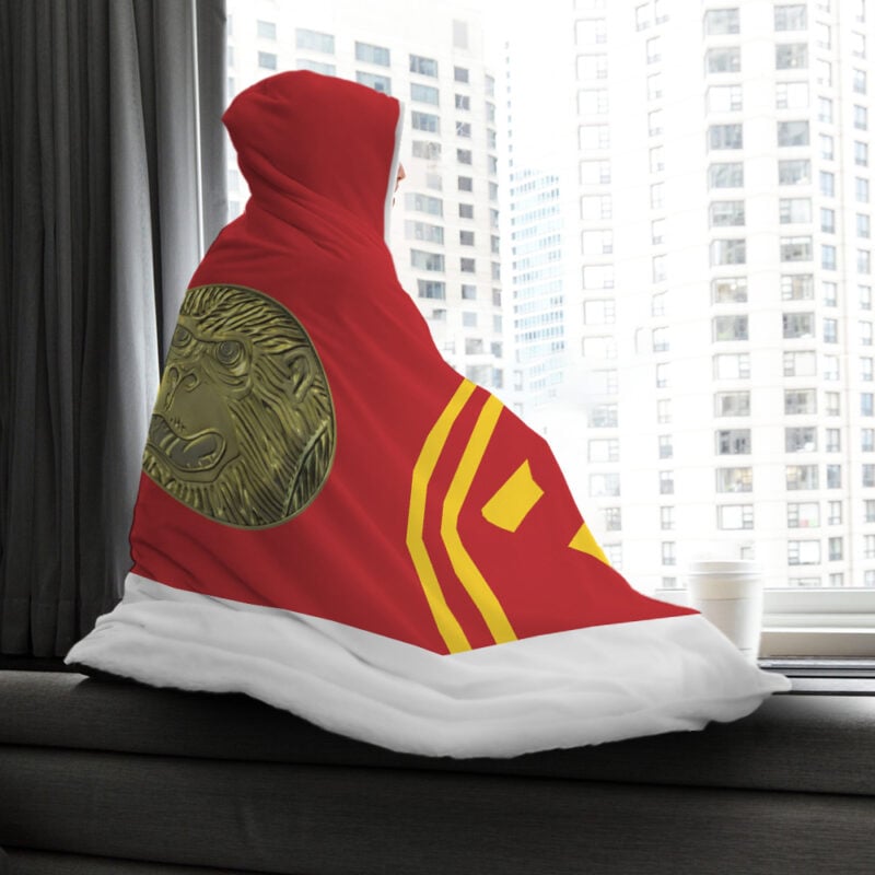 Red Ranger Ninjetti Power Rangers Hooded Blanket