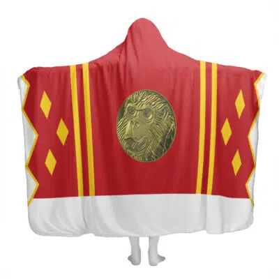 Red Ranger Ninjetti Power Rangers Hooded Blanket