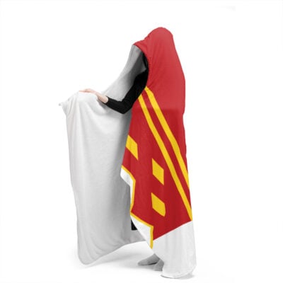 Red Ranger Ninjetti Power Rangers Hooded Blanket