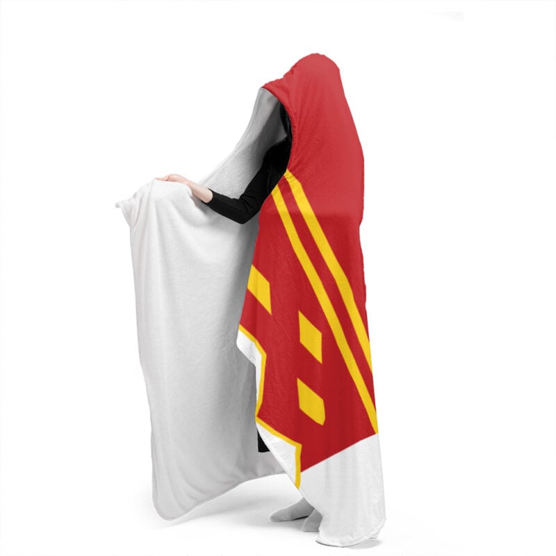 Red Ranger Ninjetti Power Rangers Hooded Blanket
