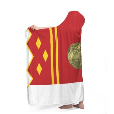 Red Ranger Ninjetti Power Rangers Hooded Blanket