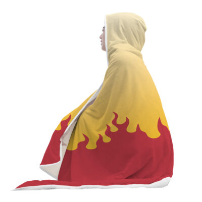 Kyojuro Rengoku Demon Slayer Hooded Blanket