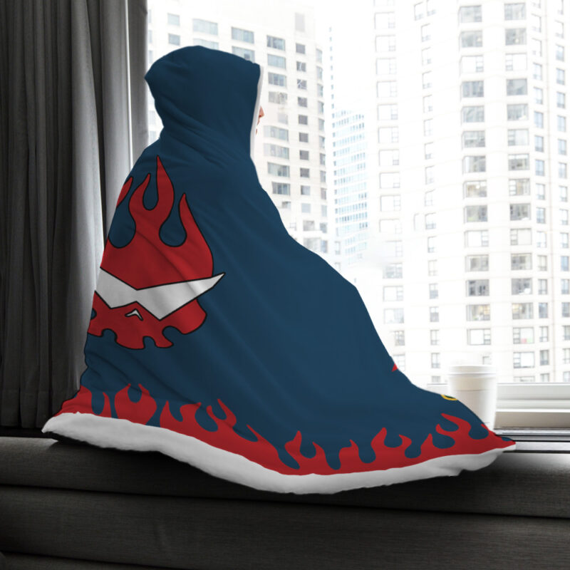Simon Coat Gurren Lagan Hooded Blanket