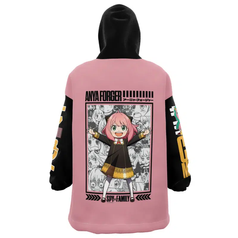 Anya Forger Spy X Family Snug Oversized Blanket Hoodie