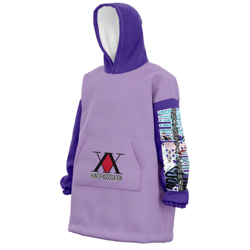 Killua Zoldyck Hunter x Hunter Snug Oversized Blanket Hoodie - Image 3