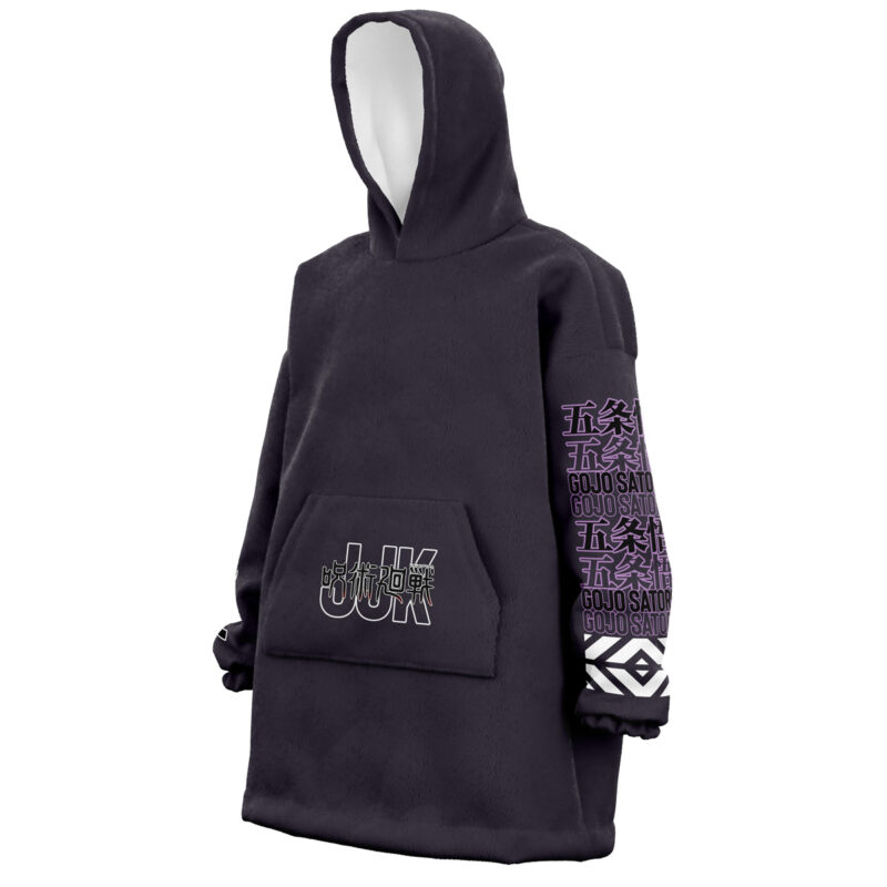 Gojo Satoru Jujutsu Kaisen Snug Oversized Blanket Hoodie - Image 2