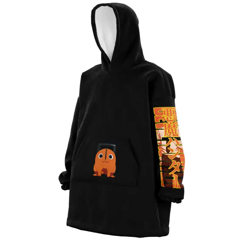 Denji Chainsaw Man Snug Oversized Blanket Hoodie - Image 2