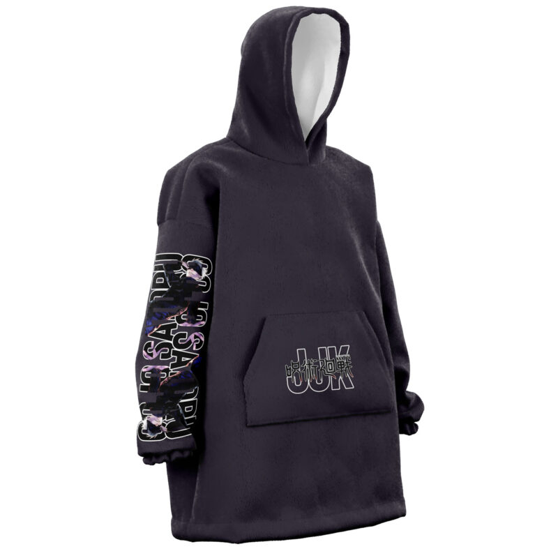 Gojo Satoru Jujutsu Kaisen Snug Oversized Blanket Hoodie - Image 3