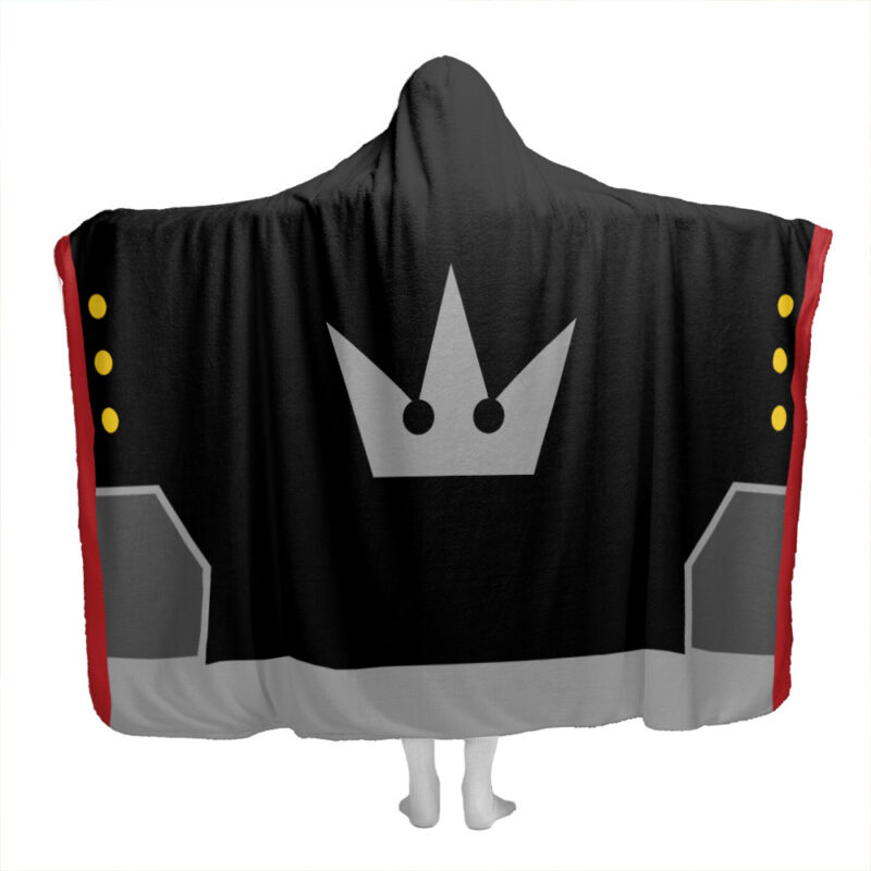 Sora Kingdom Hearts Hooded Blanket