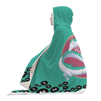 Spirited Away Studio Ghibli Hooded Blanket