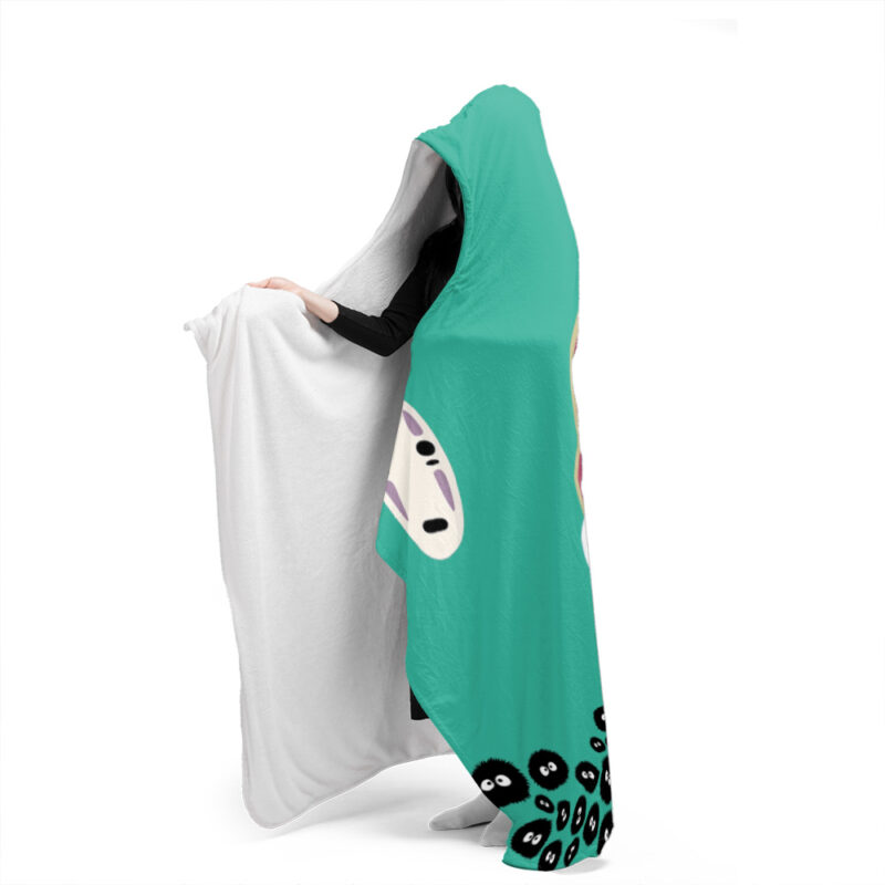 Spirited Away Studio Ghibli Hooded Blanket