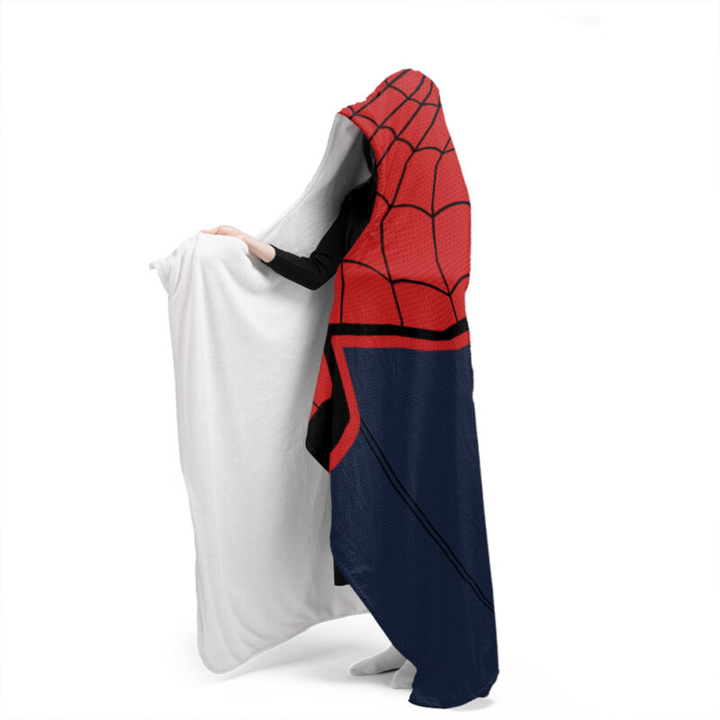 Stark Suit Spiderman Marvel Hooded Blanket
