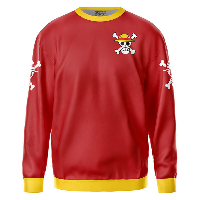 Straw Hats Luffy One Piece SweatshirtStraw Hats Luffy One Piece Sweatshirt