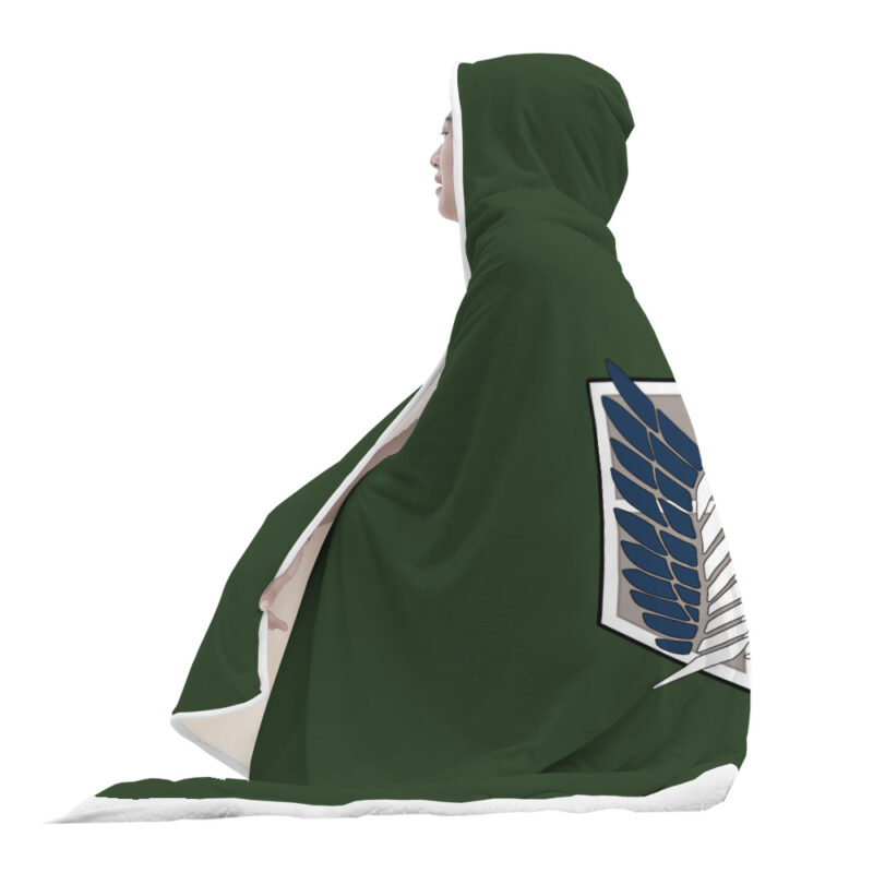 Survey Corps Attack On Titan Hooded Blanket