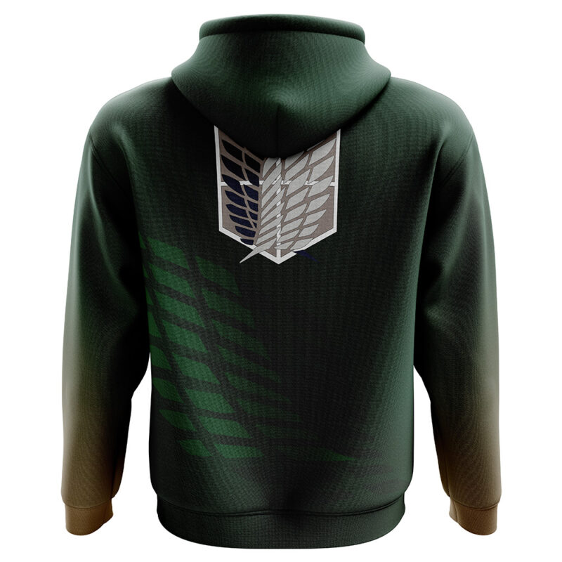 Survey Corps Attack on Titan Hoodie - Image 2
