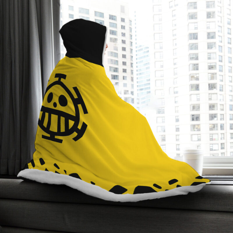 Trafalgar Law One Piece Hooded Blanket
