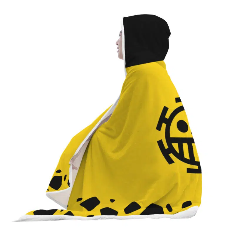Trafalgar Law One Piece Hooded Blanket