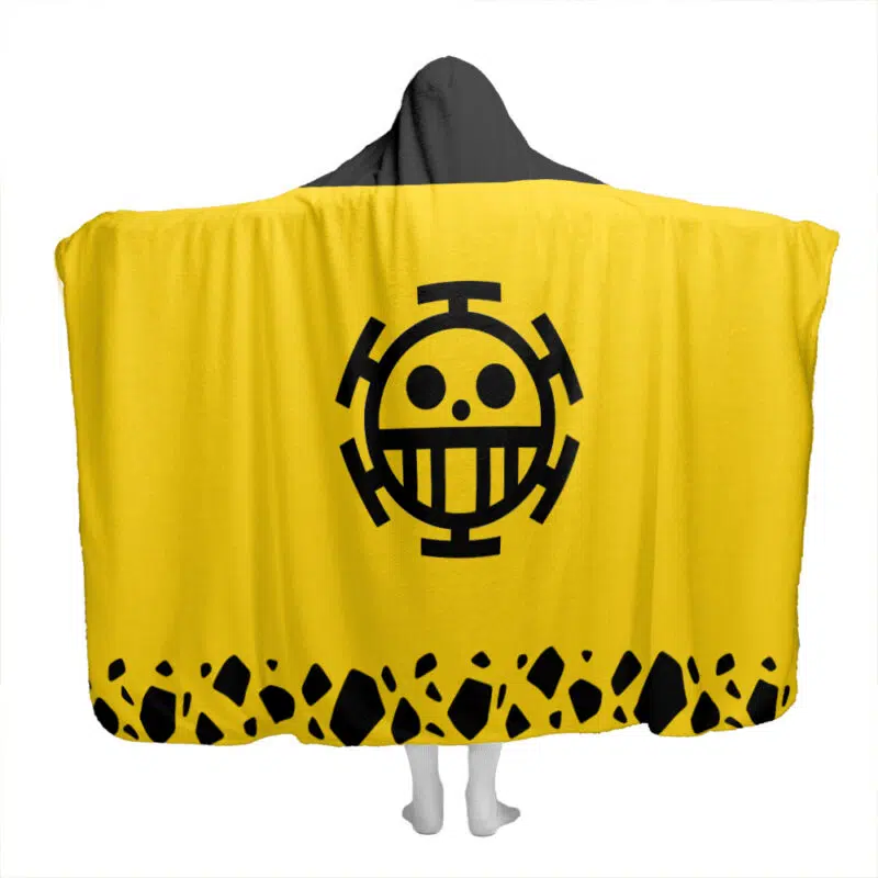 Trafalgar Law One Piece Hooded Blanket