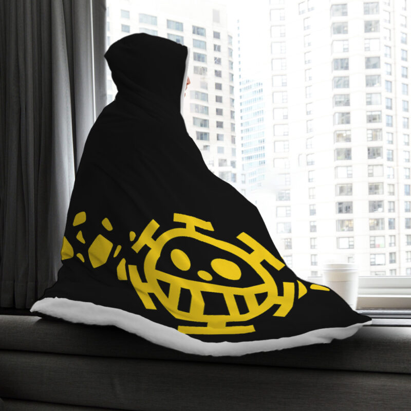 Trafalgar Law Punk Hazard One Piece Hooded Blanket