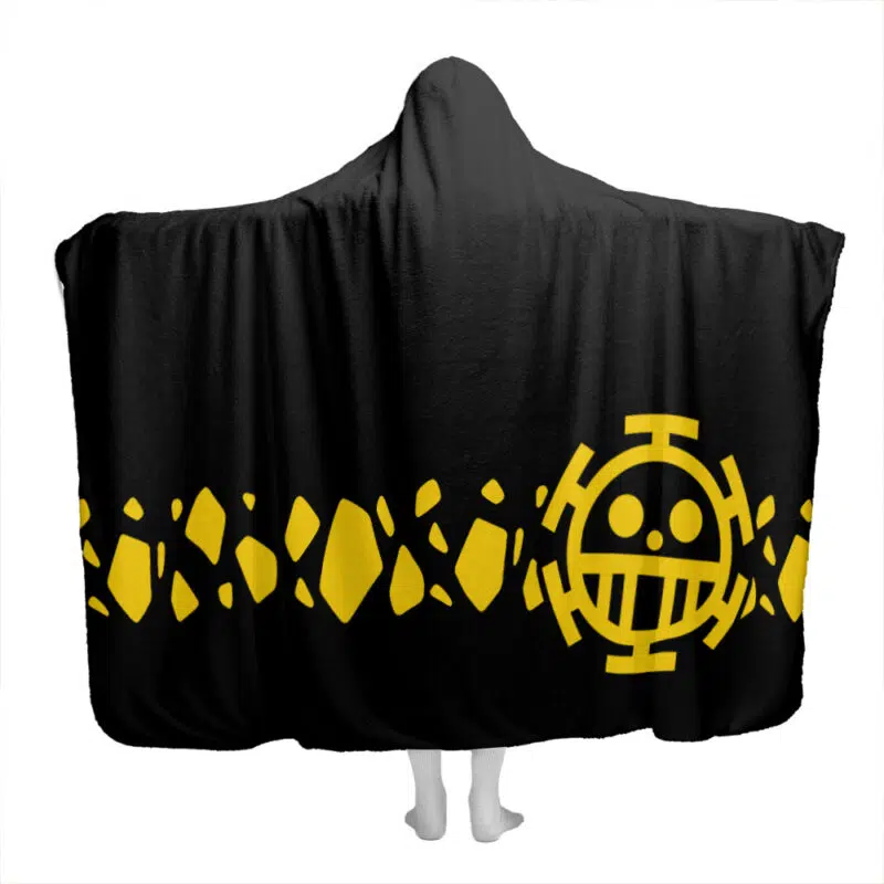 Trafalgar Law Punk Hazard One Piece Hooded Blanket