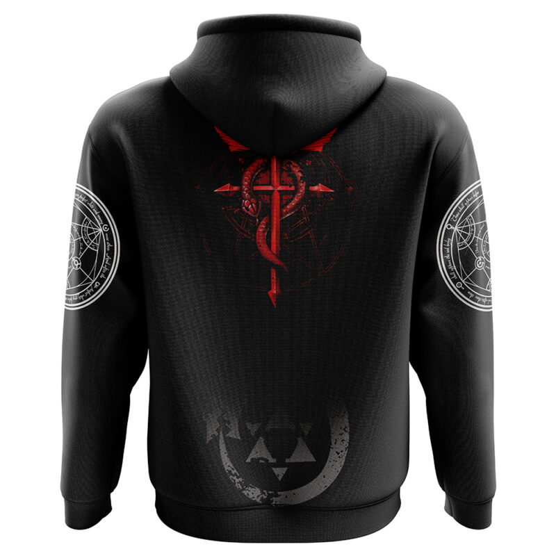 Transmutation Circle Fullmetal Alchemist Hoodie - Image 2