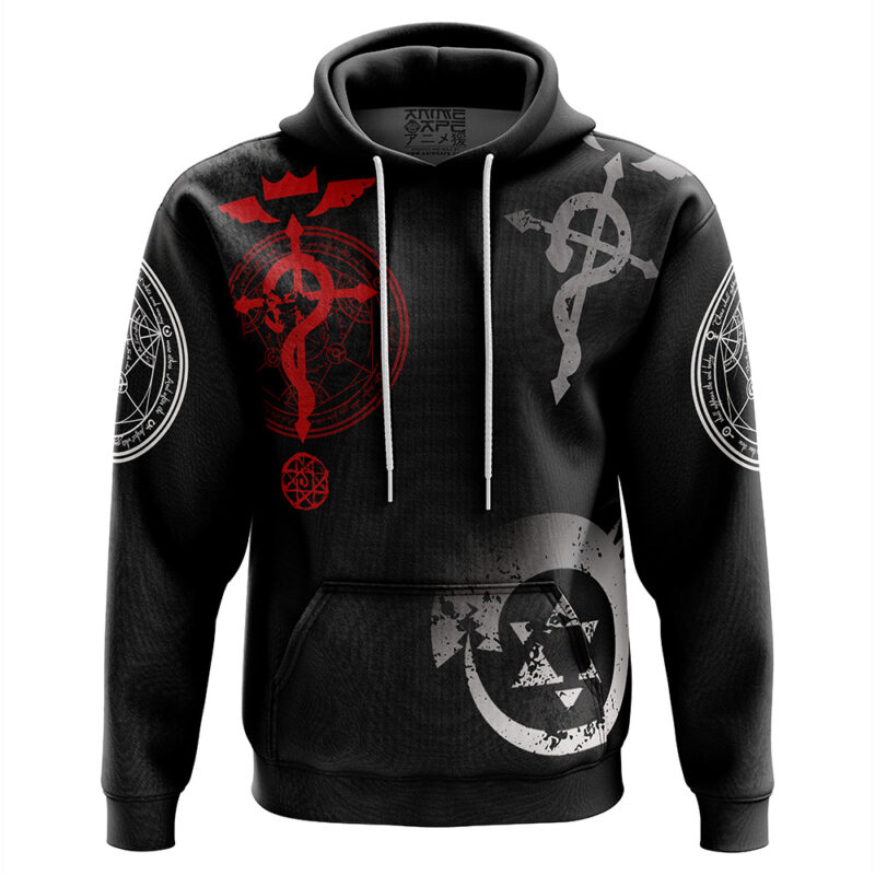 Transmutation Circle Fullmetal Alchemist Hoodie