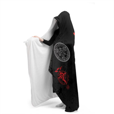 Transmutation Cycle Fullmetal Alchemist Hooded Blanket