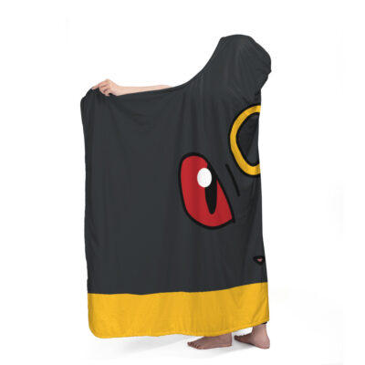 Umbreon Pokemon Hooded Blanket