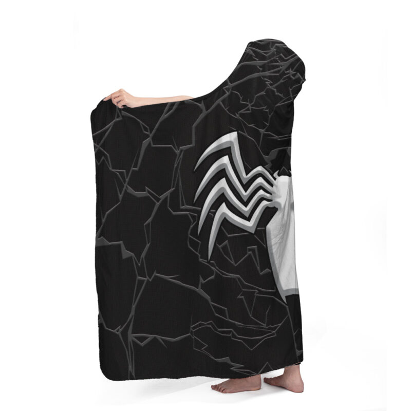 Venom Marvel Hooded Blanket - Image 3