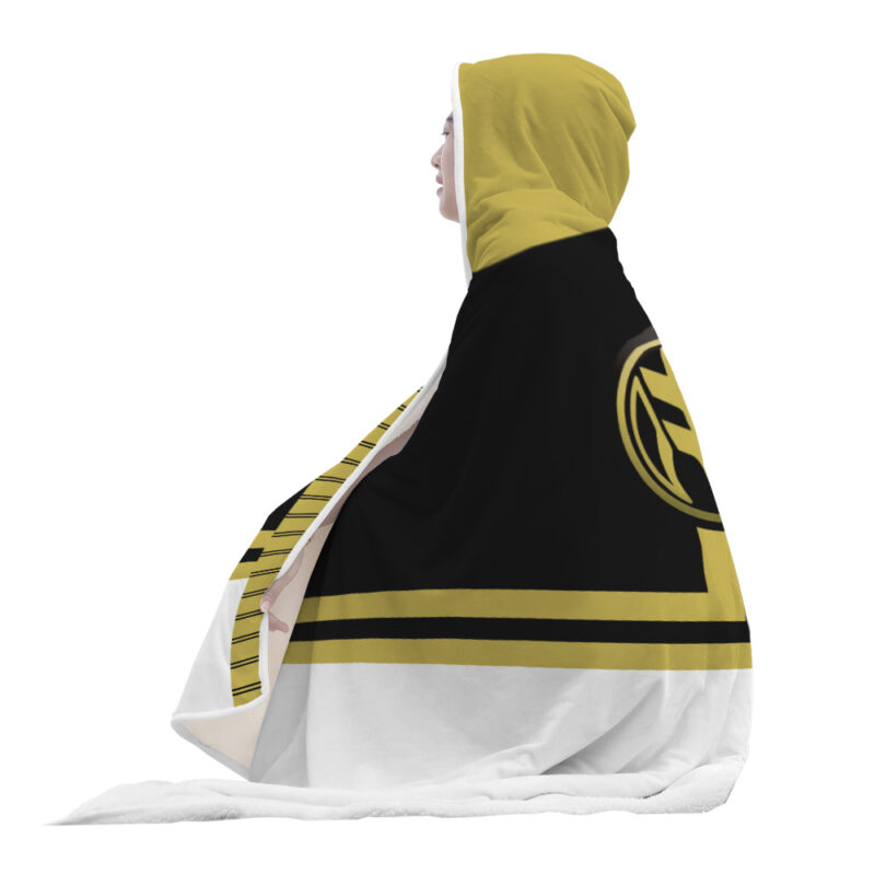 White Ranger Mighty Morphine Power Rangers Hooded Blanket