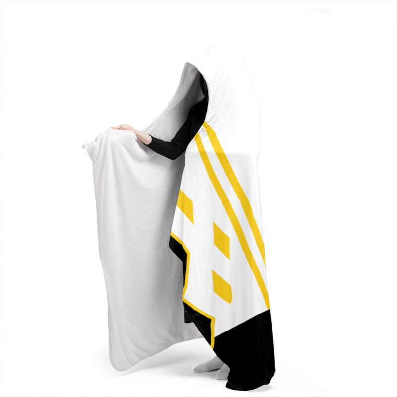 White Ranger Ninjetti Power Rangers Hooded Blanket
