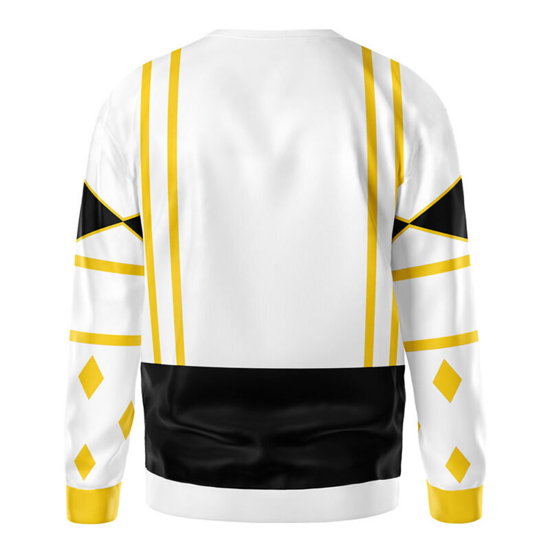 White Ranger Ninjetti  Rangers Sweatshirt - Image 3