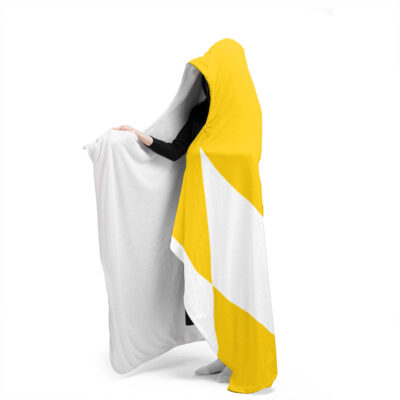 Yellow Ranger Mighty Morphine Power Rangers Hooded Blanket