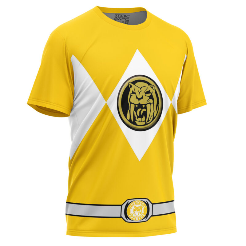 Yellow Ranger Mighty Morphin Power Rangers T-Shirt