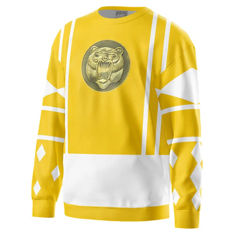 Yellow Ranger Ninjetti  Rangers Sweatshirt - Image 2
