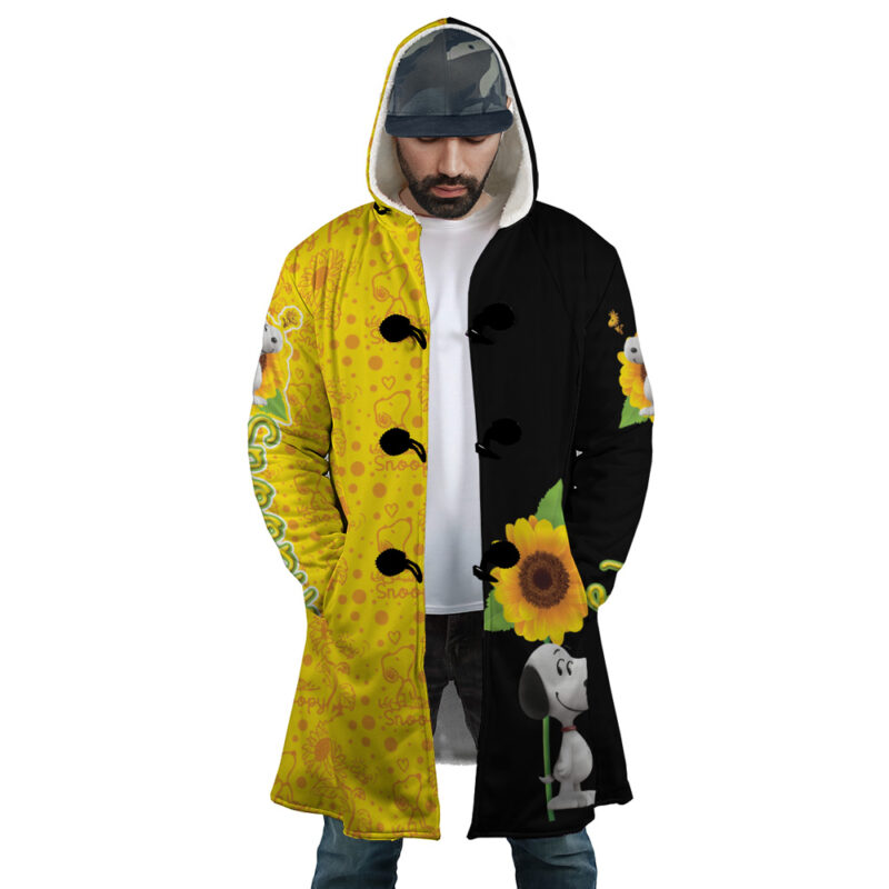 You Are My Sunshine Snoopy Peanuts Dream Cloak Coat - Image 2
