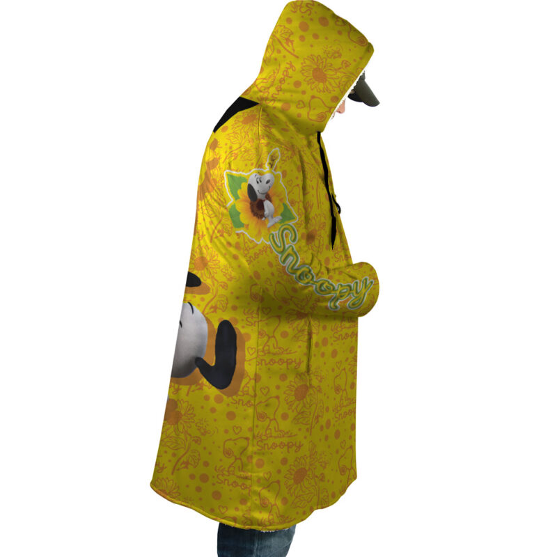 You Are My Sunshine Snoopy Peanuts Dream Cloak Coat - Image 3
