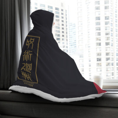 Yuji Jujutsu Kaisen Hooded Blanket