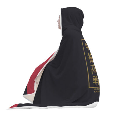 Yuji Jujutsu Kaisen Hooded Blanket